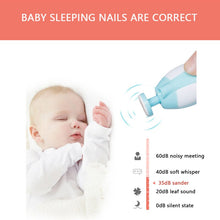 Load image into Gallery viewer, Electric Nail Clipper Cutter Baby Nail Trimmer