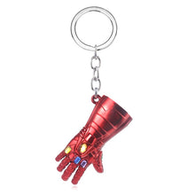 Load image into Gallery viewer, RJ The Avengers 4 Thor Hammer Metal Keychains The Dark World Weapon Iron Man Keyring For Women Movie Fans Jewelry Accessories