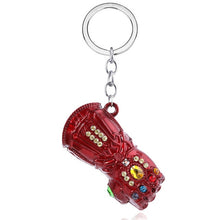 Load image into Gallery viewer, RJ The Avengers 4 Thor Hammer Metal Keychains The Dark World Weapon Iron Man Keyring For Women Movie Fans Jewelry Accessories