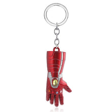 Load image into Gallery viewer, RJ The Avengers 4 Thor Hammer Metal Keychains The Dark World Weapon Iron Man Keyring For Women Movie Fans Jewelry Accessories