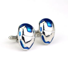 Load image into Gallery viewer, Film Avengers A Letter Logo Cufflinks Superhero Thor Star Wars Flash Deadpool Batman Tie Clips For Men Party Shirt Jewelry