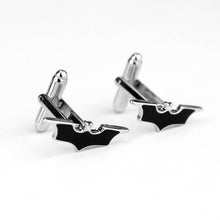 Load image into Gallery viewer, Film Avengers A Letter Logo Cufflinks Superhero Thor Star Wars Flash Deadpool Batman Tie Clips For Men Party Shirt Jewelry