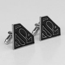 Load image into Gallery viewer, Film Avengers A Letter Logo Cufflinks Superhero Thor Star Wars Flash Deadpool Batman Tie Clips For Men Party Shirt Jewelry