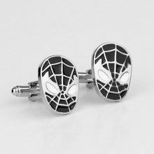 Load image into Gallery viewer, Film Avengers A Letter Logo Cufflinks Superhero Thor Star Wars Flash Deadpool Batman Tie Clips For Men Party Shirt Jewelry