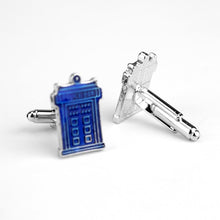 Load image into Gallery viewer, Film Avengers A Letter Logo Cufflinks Superhero Thor Star Wars Flash Deadpool Batman Tie Clips For Men Party Shirt Jewelry