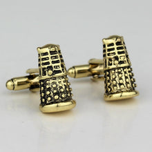 Load image into Gallery viewer, Film Avengers A Letter Logo Cufflinks Superhero Thor Star Wars Flash Deadpool Batman Tie Clips For Men Party Shirt Jewelry