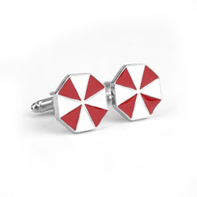 Load image into Gallery viewer, Film Avengers A Letter Logo Cufflinks Superhero Thor Star Wars Flash Deadpool Batman Tie Clips For Men Party Shirt Jewelry