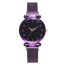 Load image into Gallery viewer, relogio feminino Starry Sky Watch Women Watches Luxury Diamond Ladies Magnet Watches for Women Quartz Wristwatch reloj mujer