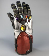 Load image into Gallery viewer, For Avengers Thanos 4 Endgame Thanos Gloves Led Infinity Gauntlet Infinity Stones War Led PVC Glove Mask Kids Adult Halloween