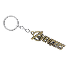 Load image into Gallery viewer, RJ The Avengers 4 Thor Hammer Metal Keychains The Dark World Weapon Iron Man Keyring For Women Movie Fans Jewelry Accessories