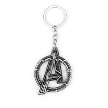 Load image into Gallery viewer, RJ The Avengers 4 Thor Hammer Metal Keychains The Dark World Weapon Iron Man Keyring For Women Movie Fans Jewelry Accessories