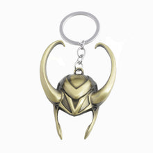 Load image into Gallery viewer, RJ The Avengers 4 Thor Hammer Metal Keychains The Dark World Weapon Iron Man Keyring For Women Movie Fans Jewelry Accessories