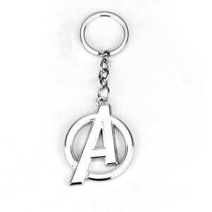 RJ The Avengers 4 Thor Hammer Metal Keychains The Dark World Weapon Iron Man Keyring For Women Movie Fans Jewelry Accessories