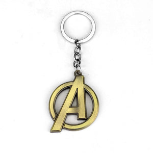 RJ The Avengers 4 Thor Hammer Metal Keychains The Dark World Weapon Iron Man Keyring For Women Movie Fans Jewelry Accessories